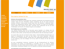 Tablet Screenshot of malergraf.ch